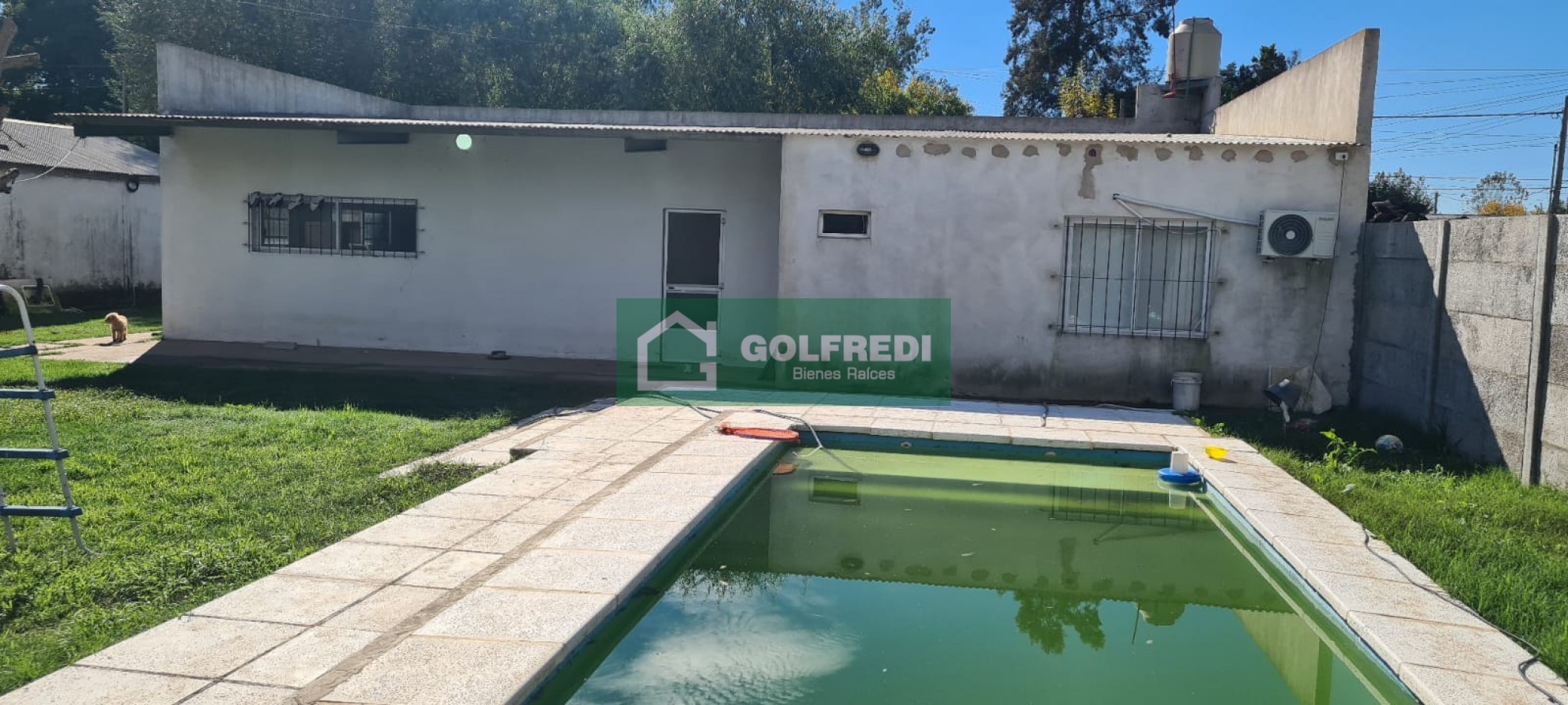 Casa sobre 2 lotes