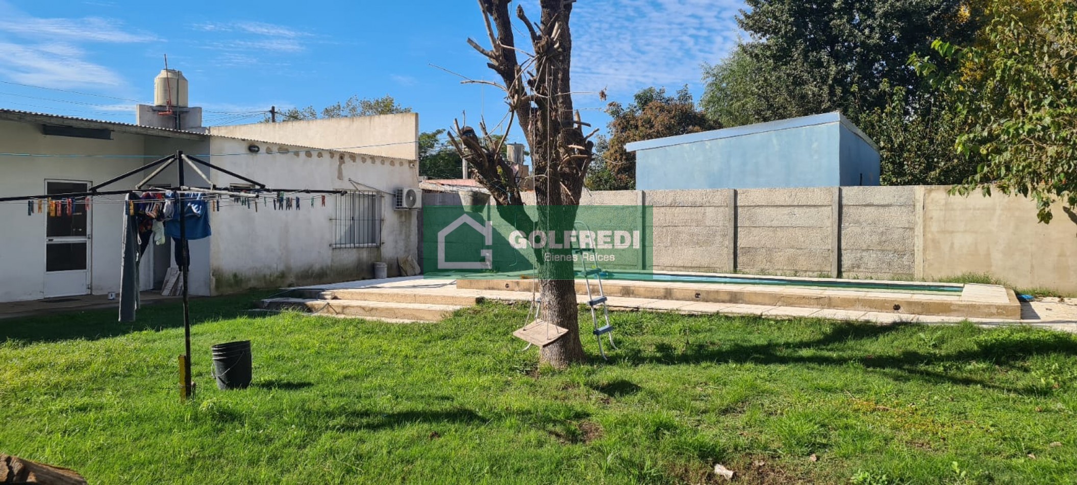Casa sobre 2 lotes