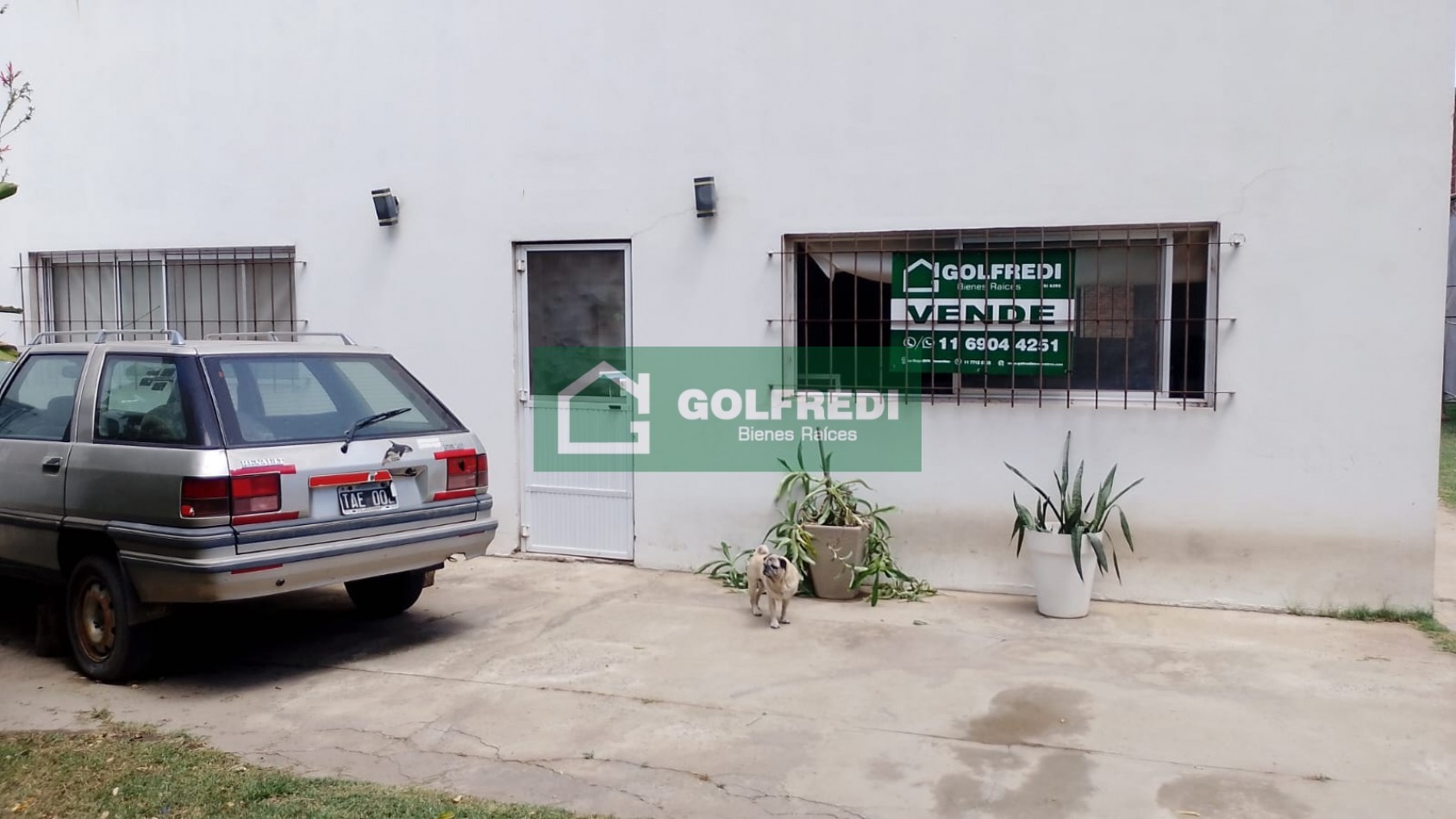 Casa sobre 2 lotes